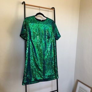 Sequin Short Dress